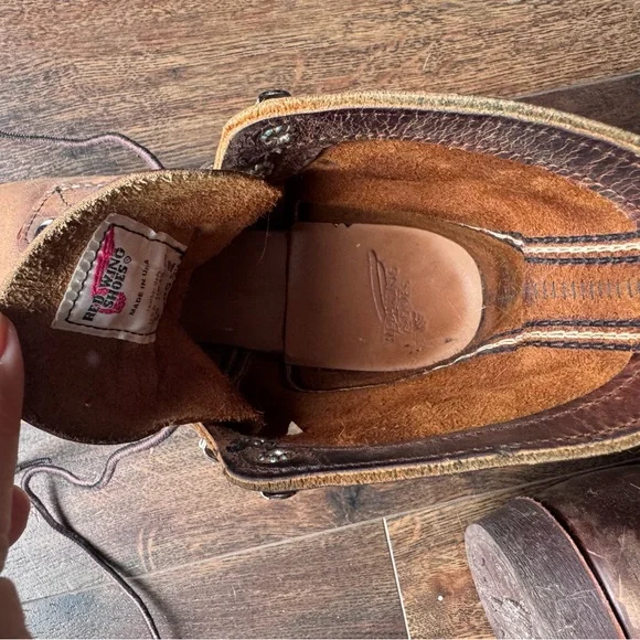 Red Wing 8085 Iron Ranger Leather Boots, men’s 9.5 - Picture 6 of 7